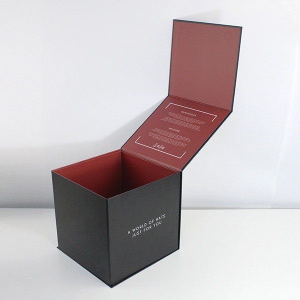 Square Magnetic Closure 2 Piece Folding Box