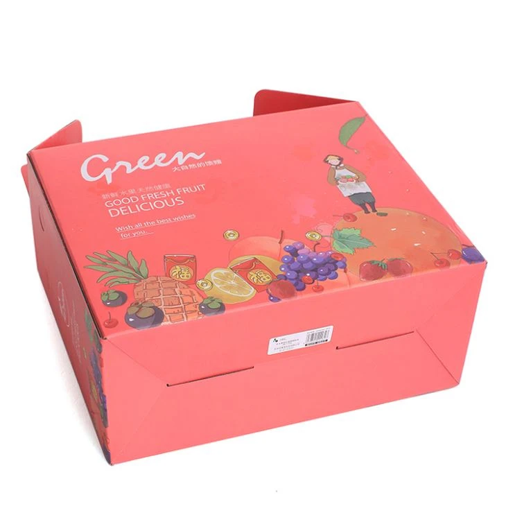 Printed Corrugated Boxes For Fruit Food Gift